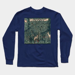 William Morris Woodland Tapestry Fox Long Sleeve T-Shirt